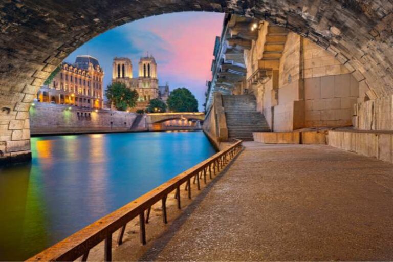 Notre Dame and River Seine, Paris